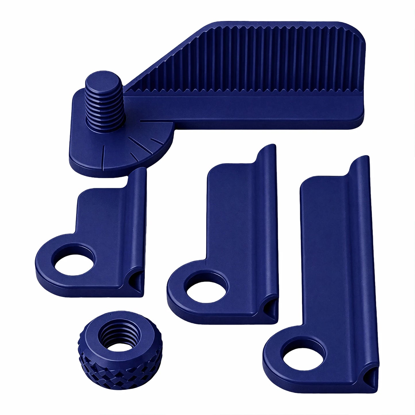 Handheld Drill Locator 0/30/45/60/90 Degree Precise Positioning 5 Angle Adjustable Drilling Guide 3D Printed for Woodworkers Peaceful Pleasures Health and Wellness Blue
