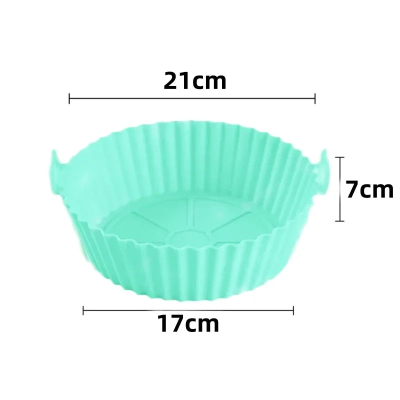 Reusable Silicone Baking Mat – Non-Stick Air Fryer Liner