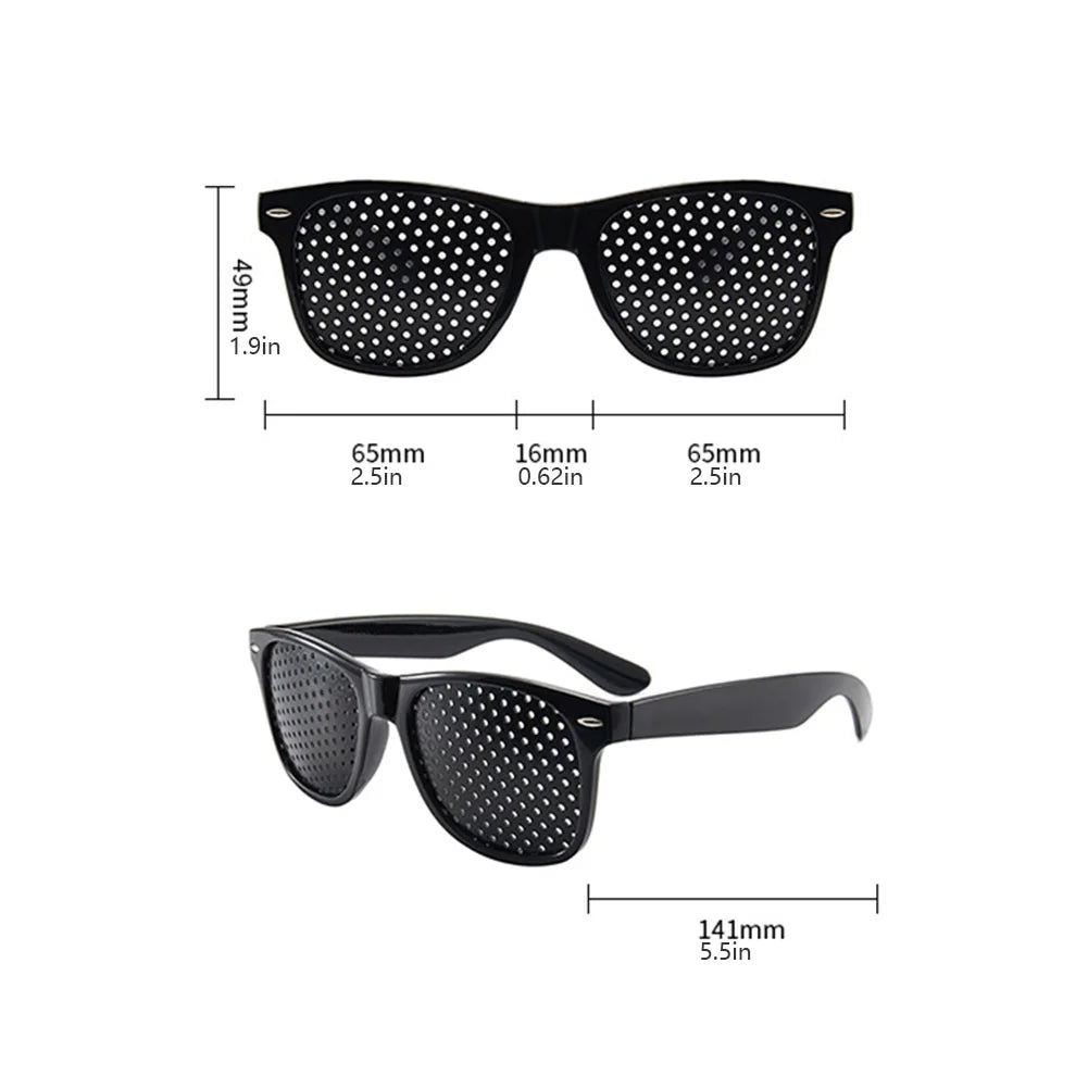 Fanmuran Stenopeic Pinhole Glasses – Vision Care Aid