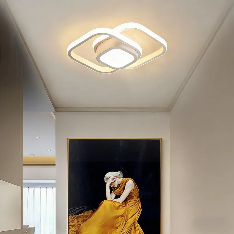 RUNTOIN 22W Modern LED Ceiling Light | Hallway & Balcony Lamp