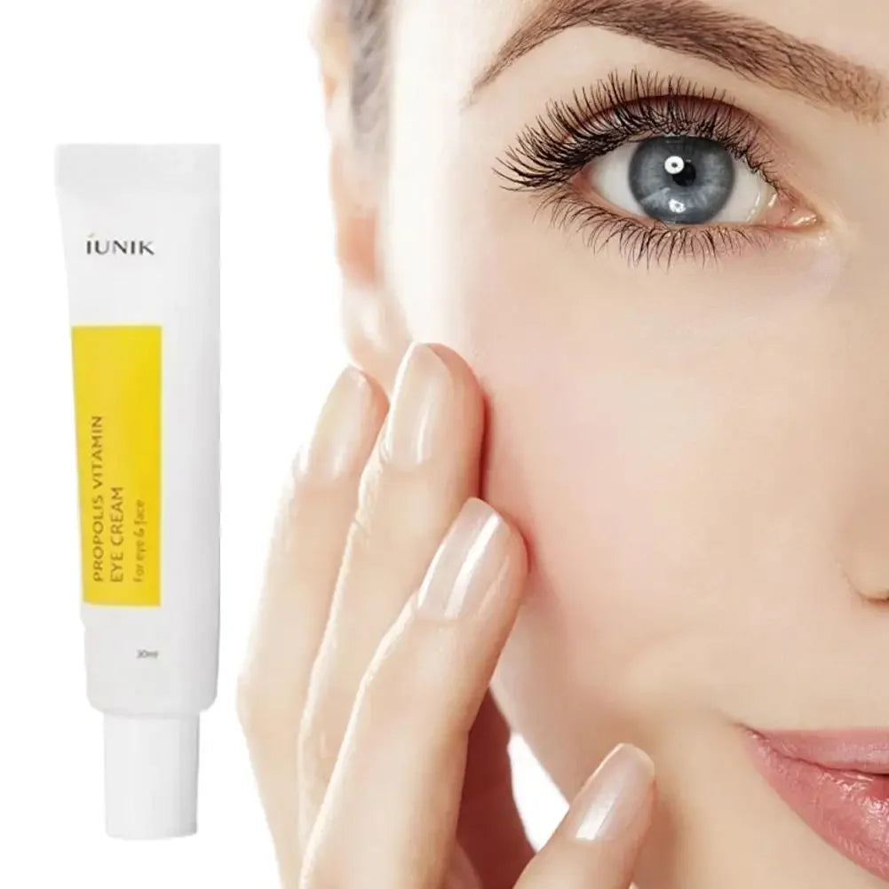 IUINK Korean Skin Care Propolis Vitamin Eye Cream PH5.5 Centella Mild Cleansing Foam Moisturizing Elasticity Wrinkle Skin Care Peaceful Pleasures Health and Wellness
