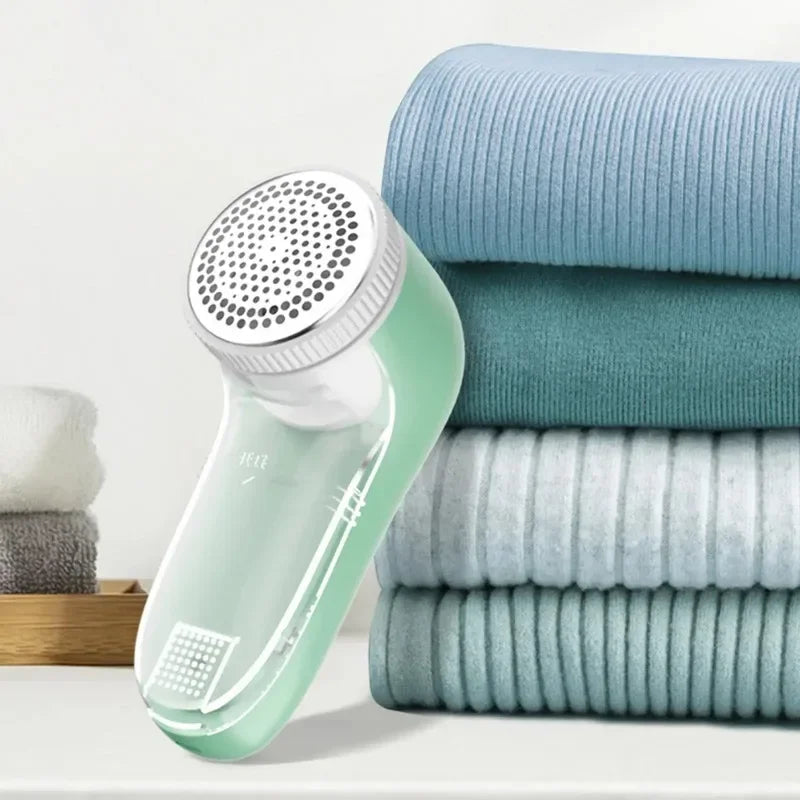 USB Electric Lint Remover & Fabric Shaver – 3-Blade Defuzzer