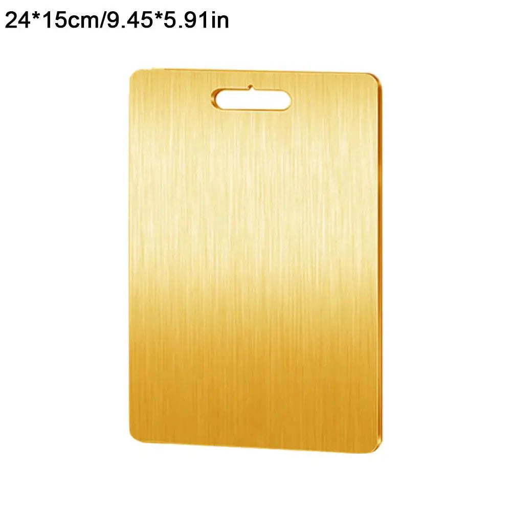 304 Stainless Steel Cutting Board – Double Sided Food Grade