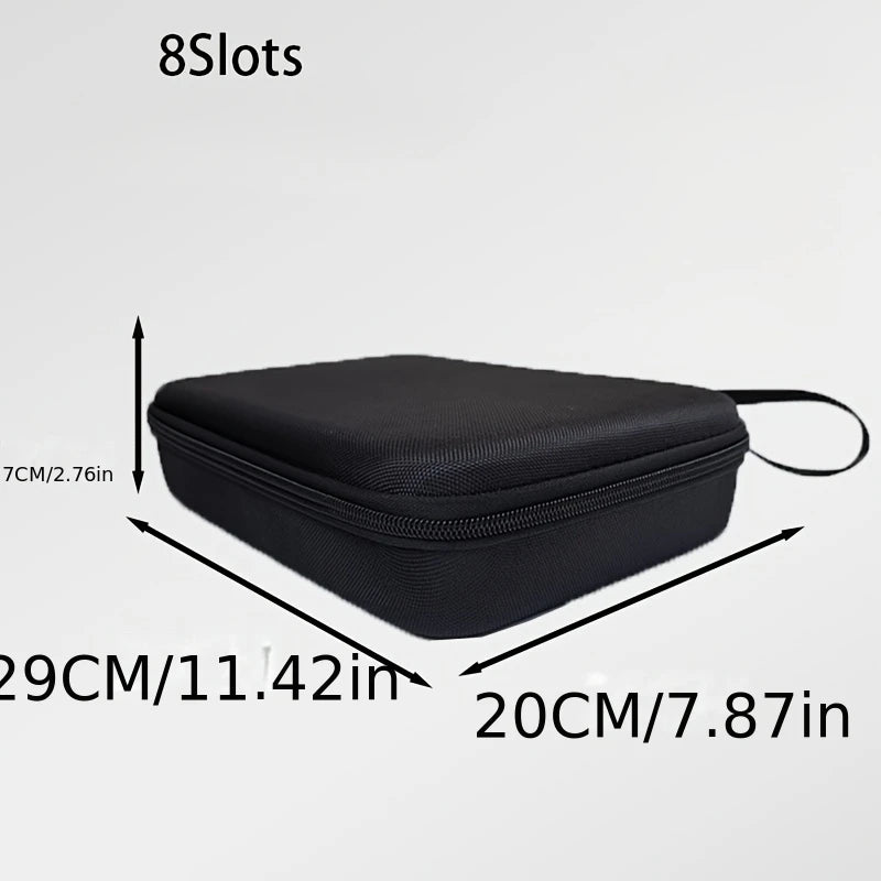 Hard Shell Travel Sunglasses Organizer | Multi-Slot Case