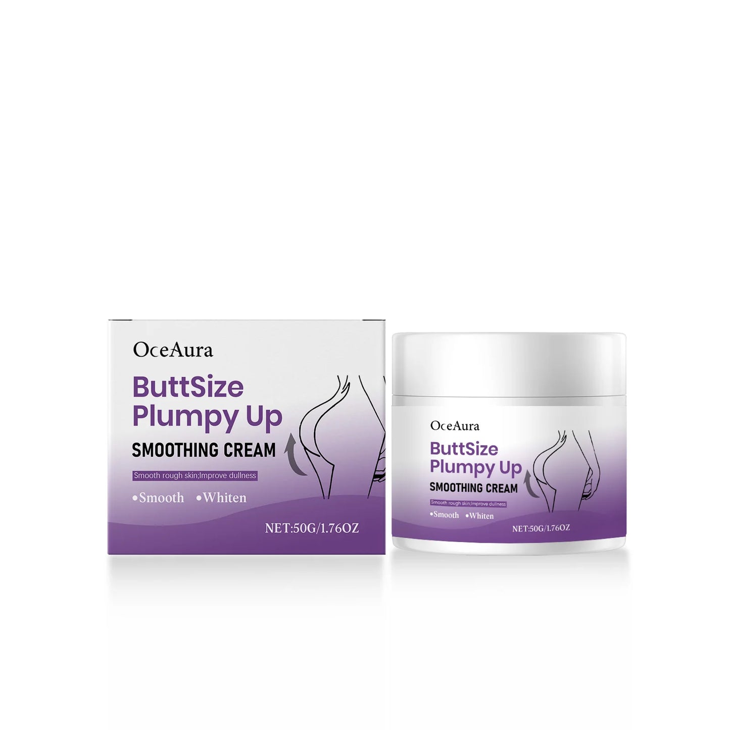OceAura Buttock Firming Lifting Smoothing Cream 50g | Body Lotion
