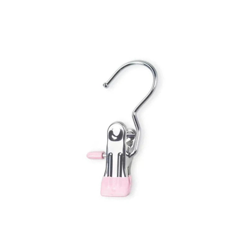Stainless Steel Clip Hangers for Socks & Underwear – 10pcs