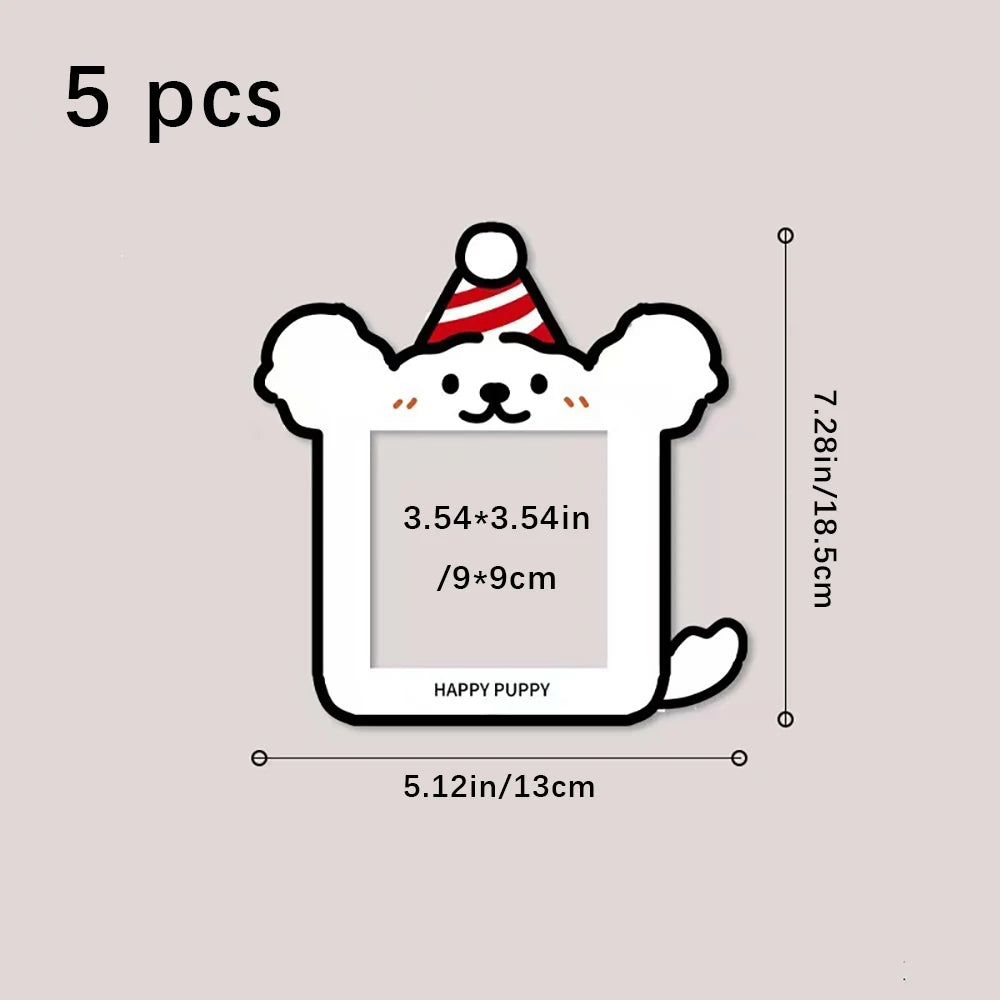 5 Sets Cute Dog Mushroom Element Switch Decorative Stickers Creative