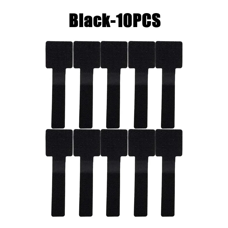Reusable Velcro Cable Ties & Self-Adhesive Cord Organizer