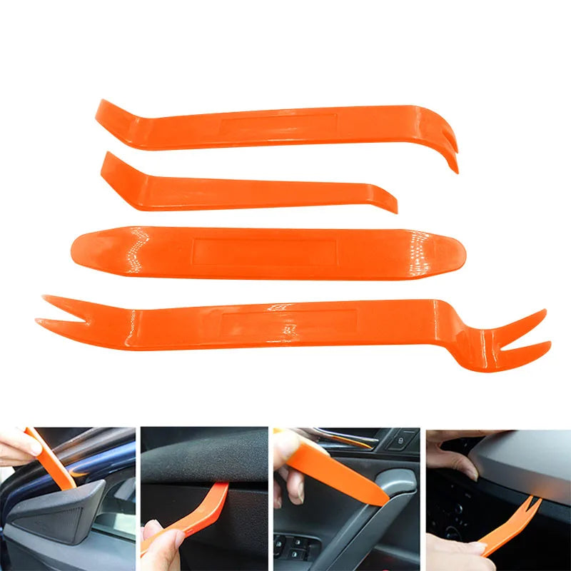 4-Piece Car Trim Removal Tool Set – No-Scratch Pry Kit