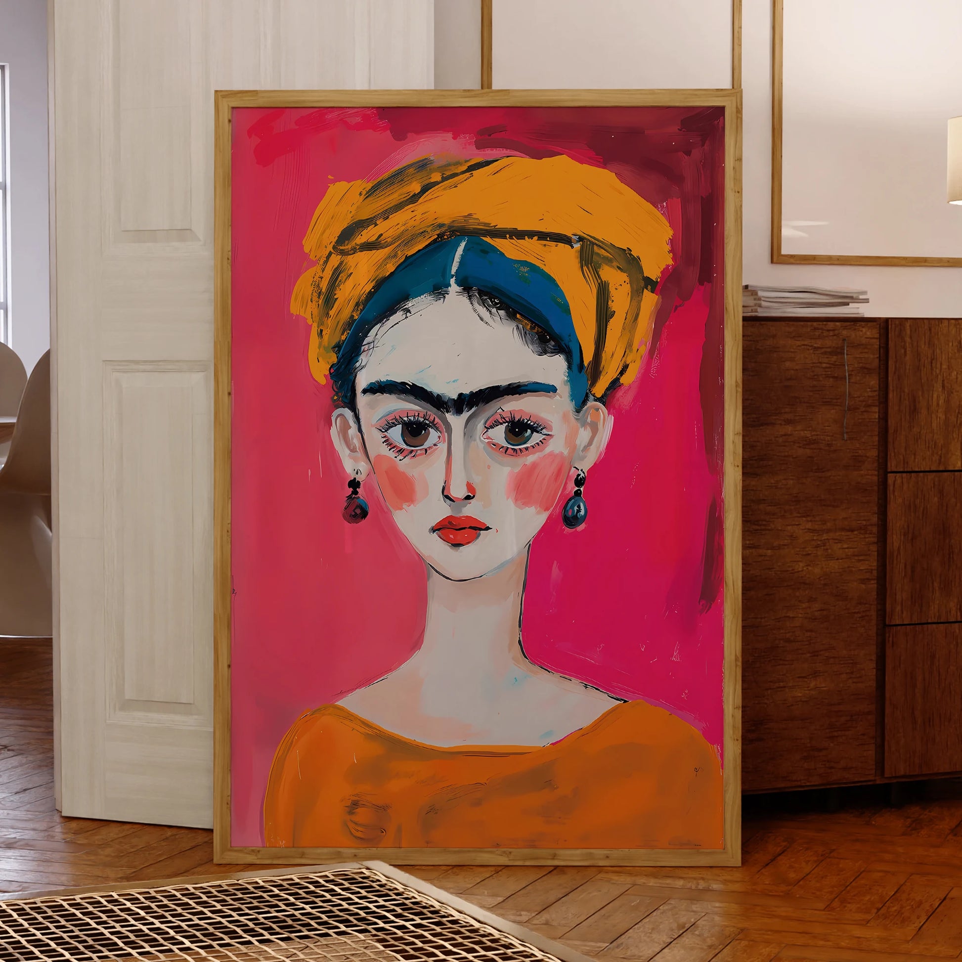Modern Abstract Frida Bold Art It Is Full Of Energy Wall Art Prints Canvas Painting Poster Picture For Living Room Home Decor Peaceful Pleasures Health and Wellness