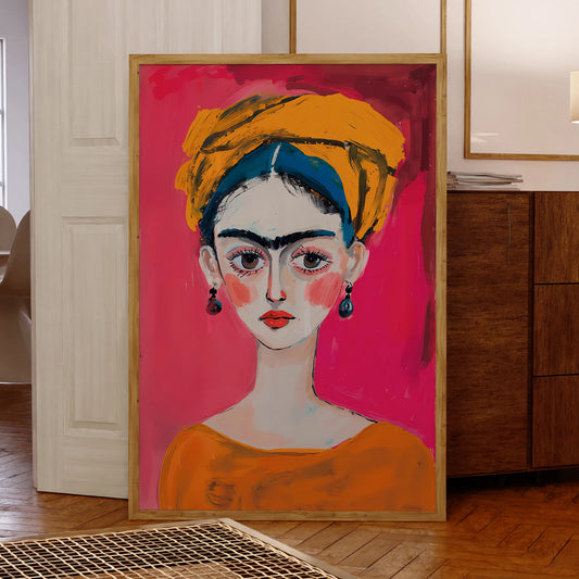 Modern Abstract Frida Bold Art It Is Full Of Energy Wall Art Prints Canvas Painting Poster Picture For Living Room Home Decor Peaceful Pleasures Health and Wellness