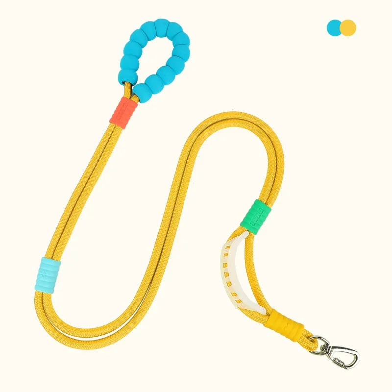 Hands-Free Dog Leash with Foam Handle | Adjustable Nylon