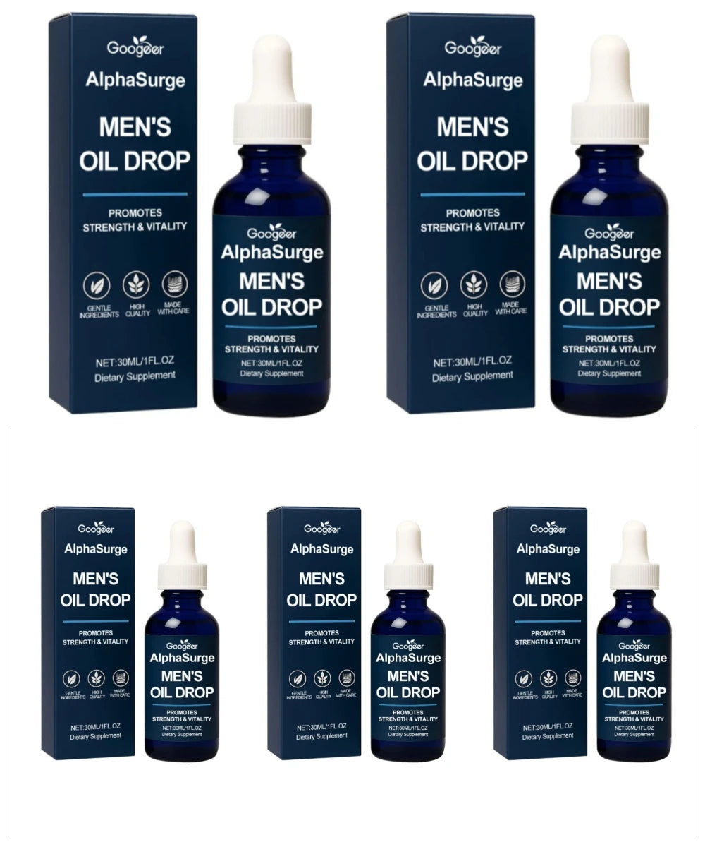 Men's Vitality Oil Drop 30ml | Maca, Tribulus & L-Arginine