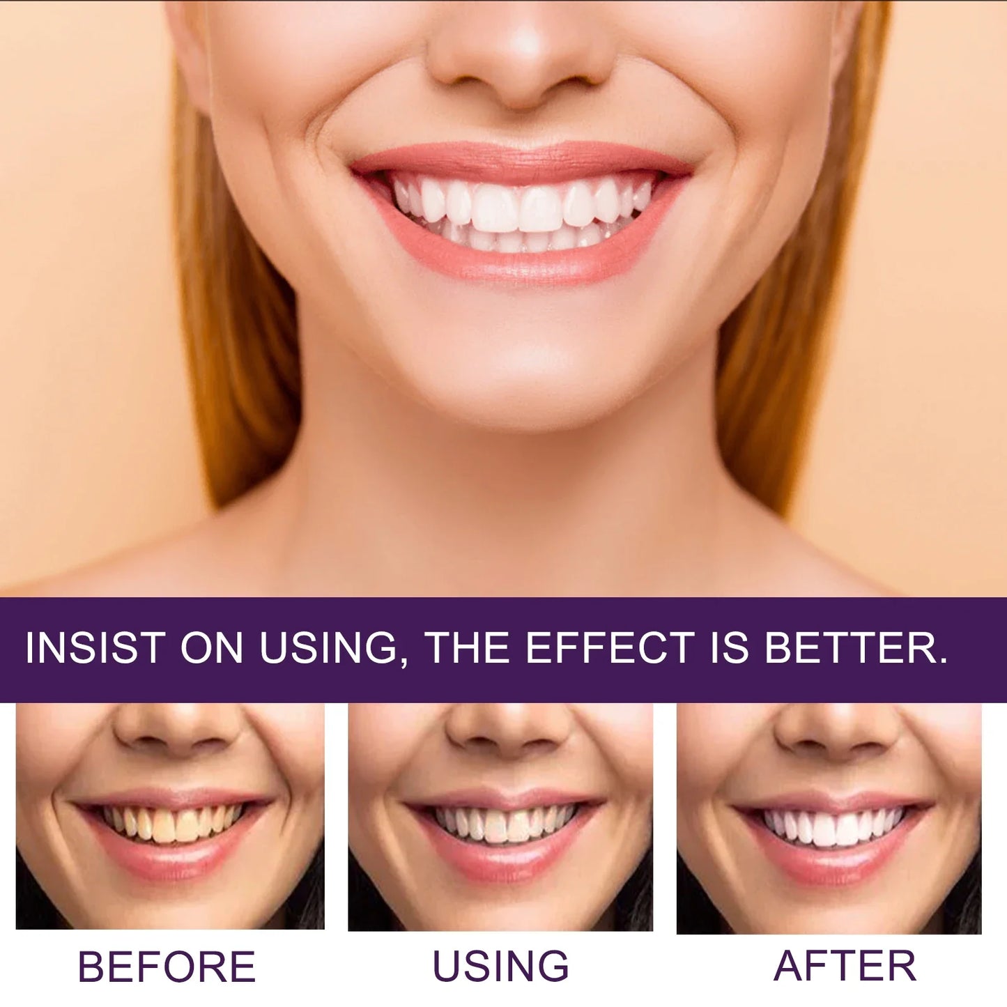 V34 Purple Toothpaste – Whitening & Stain Removal
