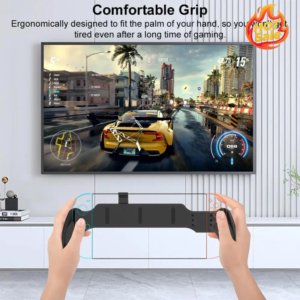 Nintendo Switch 2 & OLED Anti-Slip Ergonomic Hand Grip Case
