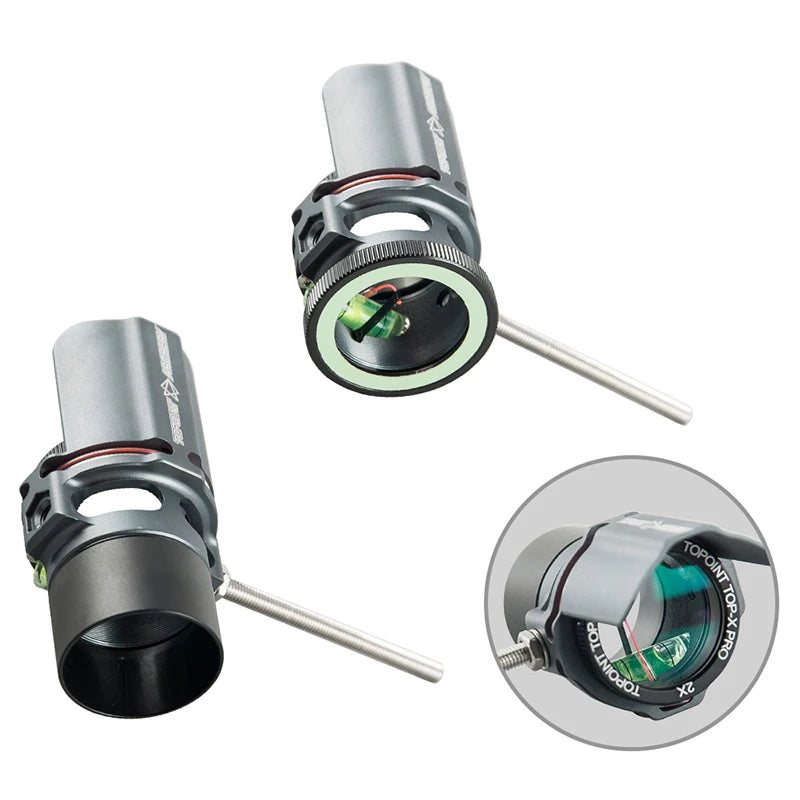 TP8750 Compound Bow Sight 2x4x6x8x Scope Lens 0 019 Optical Fiber