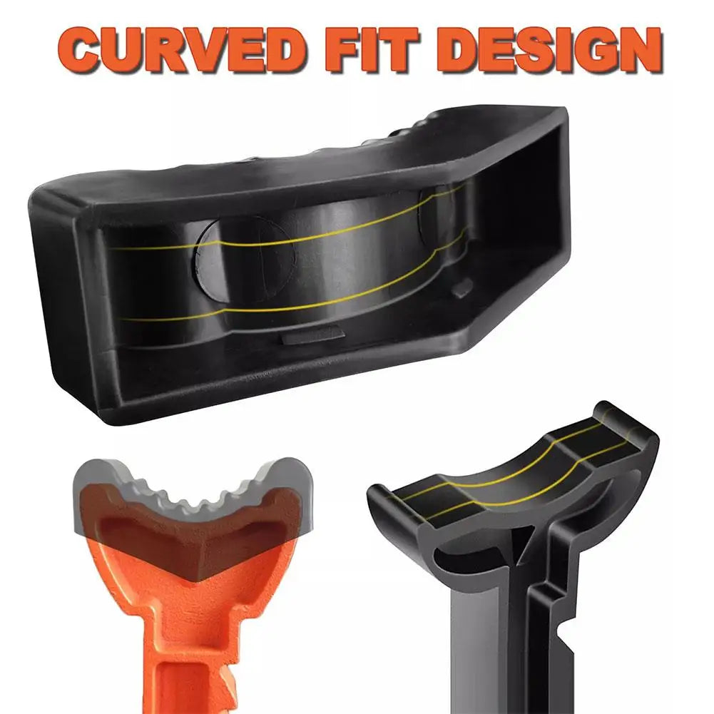 Car Slotted Lift Jack Stand Rubber Pad Floor Adapter Frame Rail Pinch Lifting Universal Repair Tools Safety Grip Pads 3Ton 6Ton Peaceful Pleasures Health and Wellness