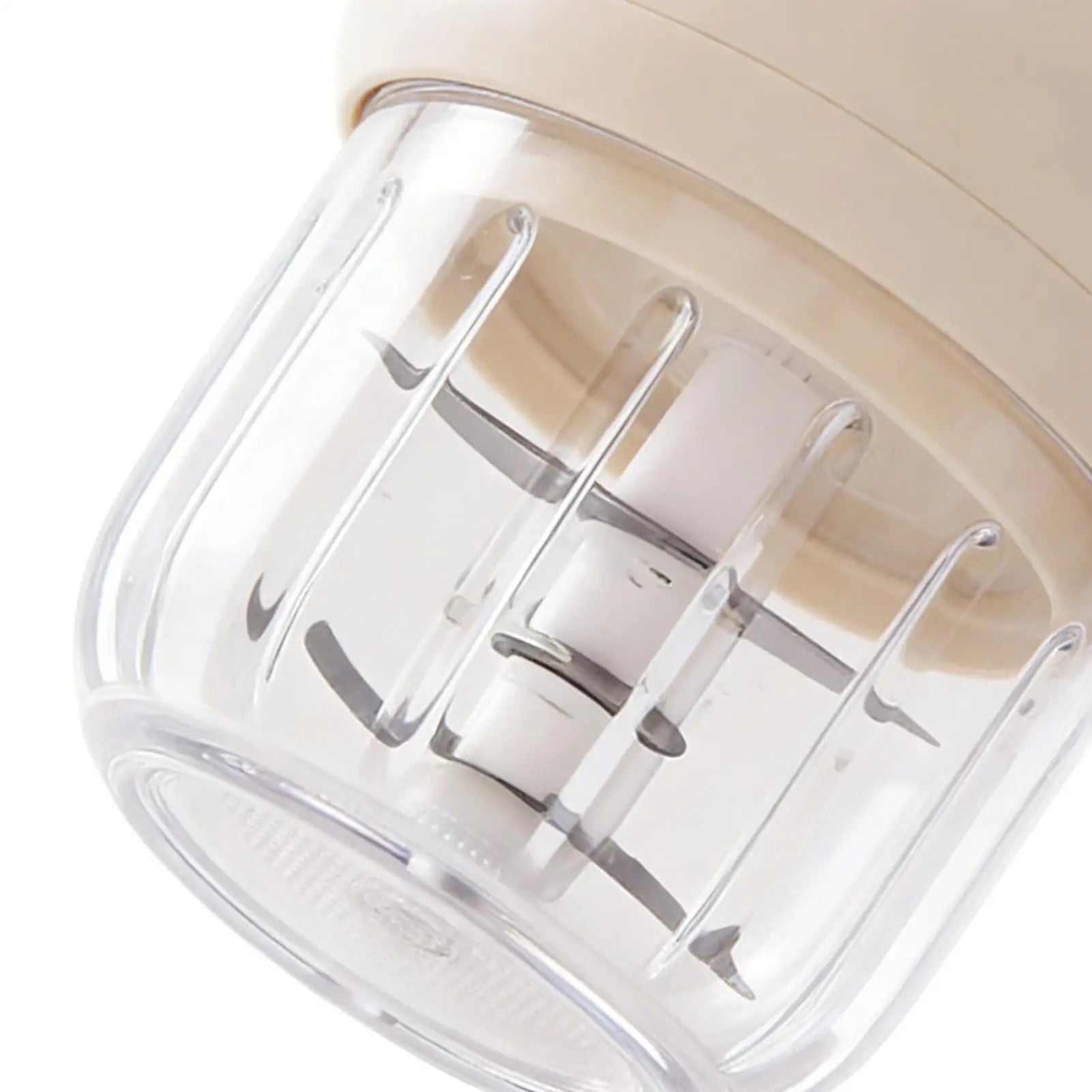 Small Food Processor 350ml Rechargeable High Speed Kitchen Gadgets Electric Mini Chopper Food Processor for Garlic Chili Meat Peaceful Pleasures Health and Wellness