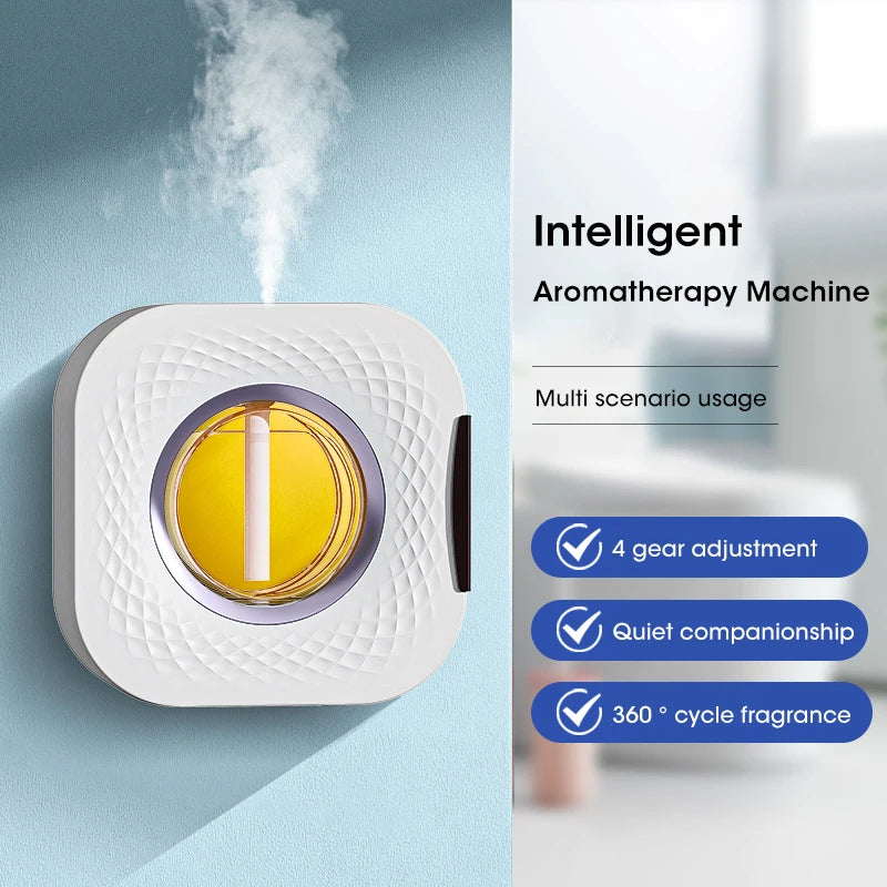 USB Smart Aromatherapy Diffuser with Display Desktop Home Air Purifier For Car Bathroom Air Deodorization Shangri-la Peaceful Pleasures Health and Wellness