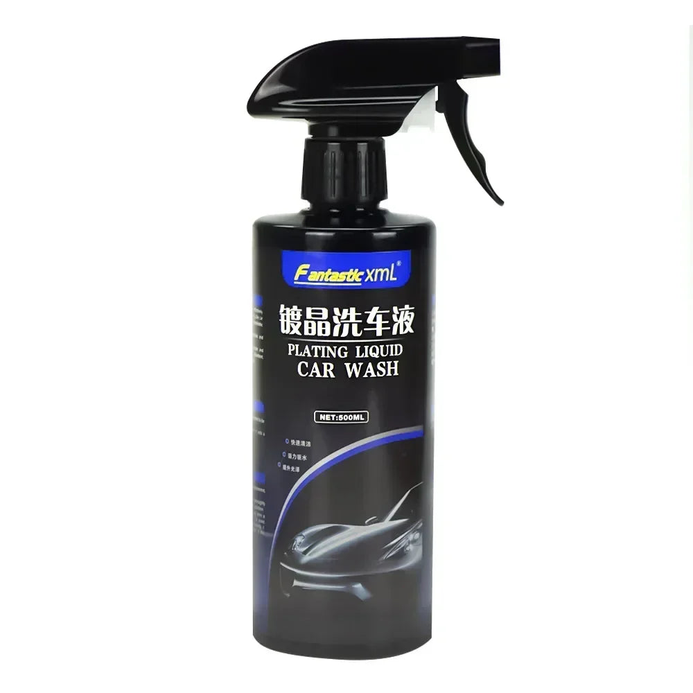 Concentrated Car Wash Shampoo with Polishing Wax Coat Super Suds Shampoo Superior Surface Cleanser Windshield Wash Accessories Peaceful Pleasures Health and Wellness 500ml