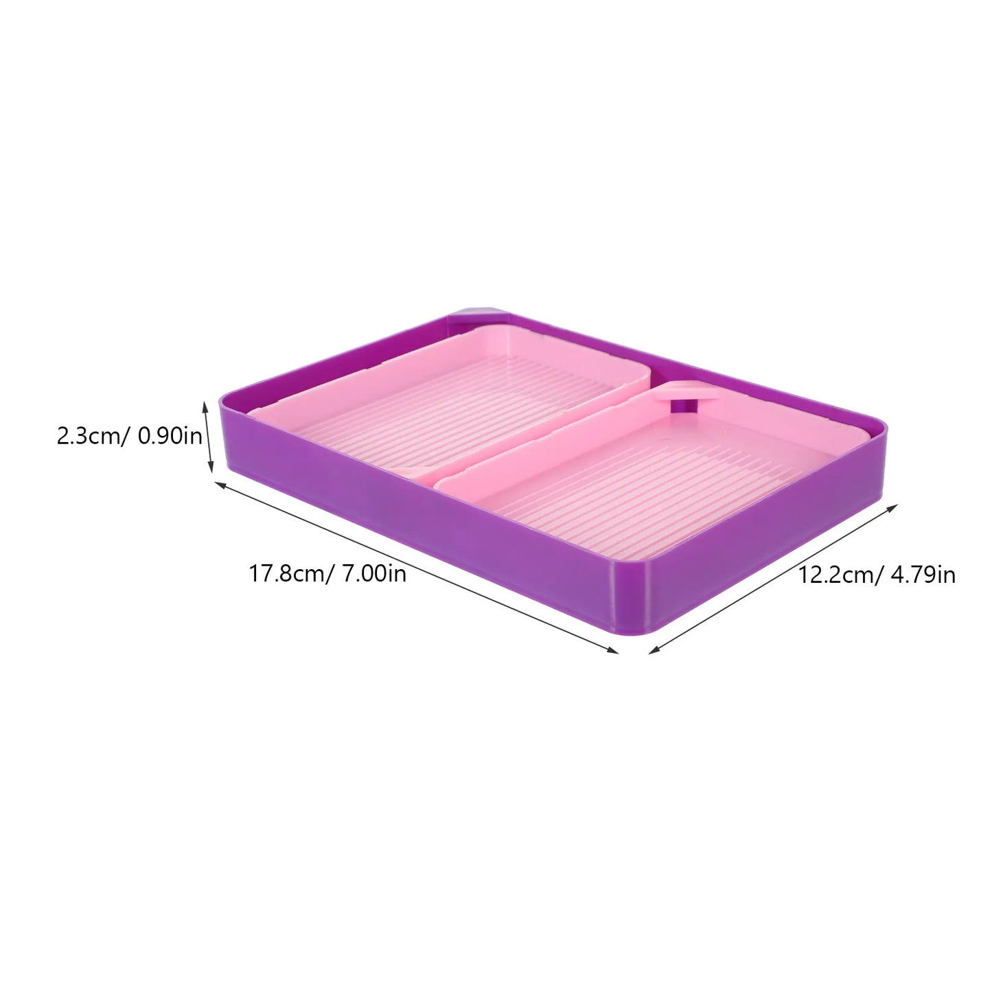 1Set Diamond Board Tray Premium Rhinestone Sorting Board Bead Organization Plate for Jewelry Making Diamond Art Accessories Tray Peaceful Pleasures Health and Wellness