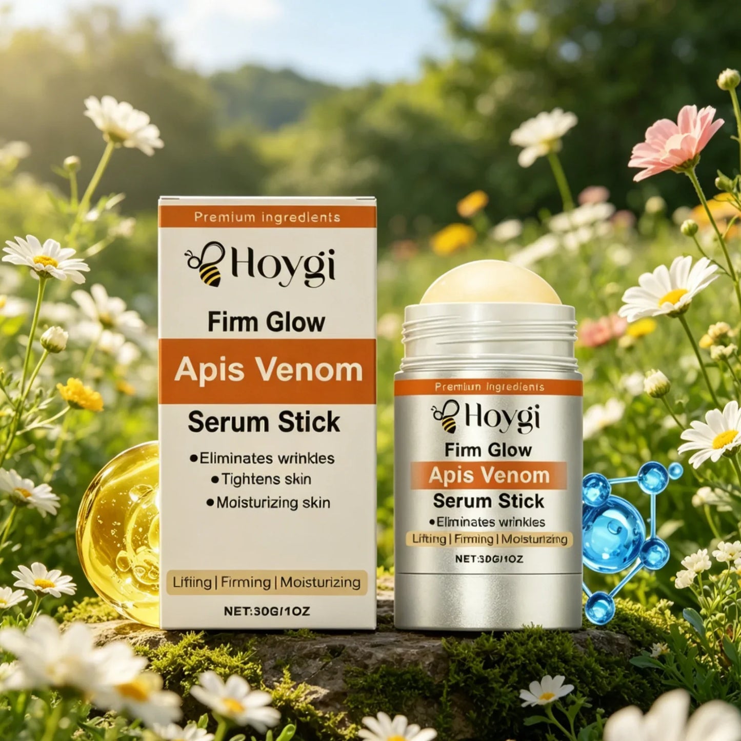 Hoygi Bee Venom Facial Serum Stick – Anti-Aging & Firming 30g