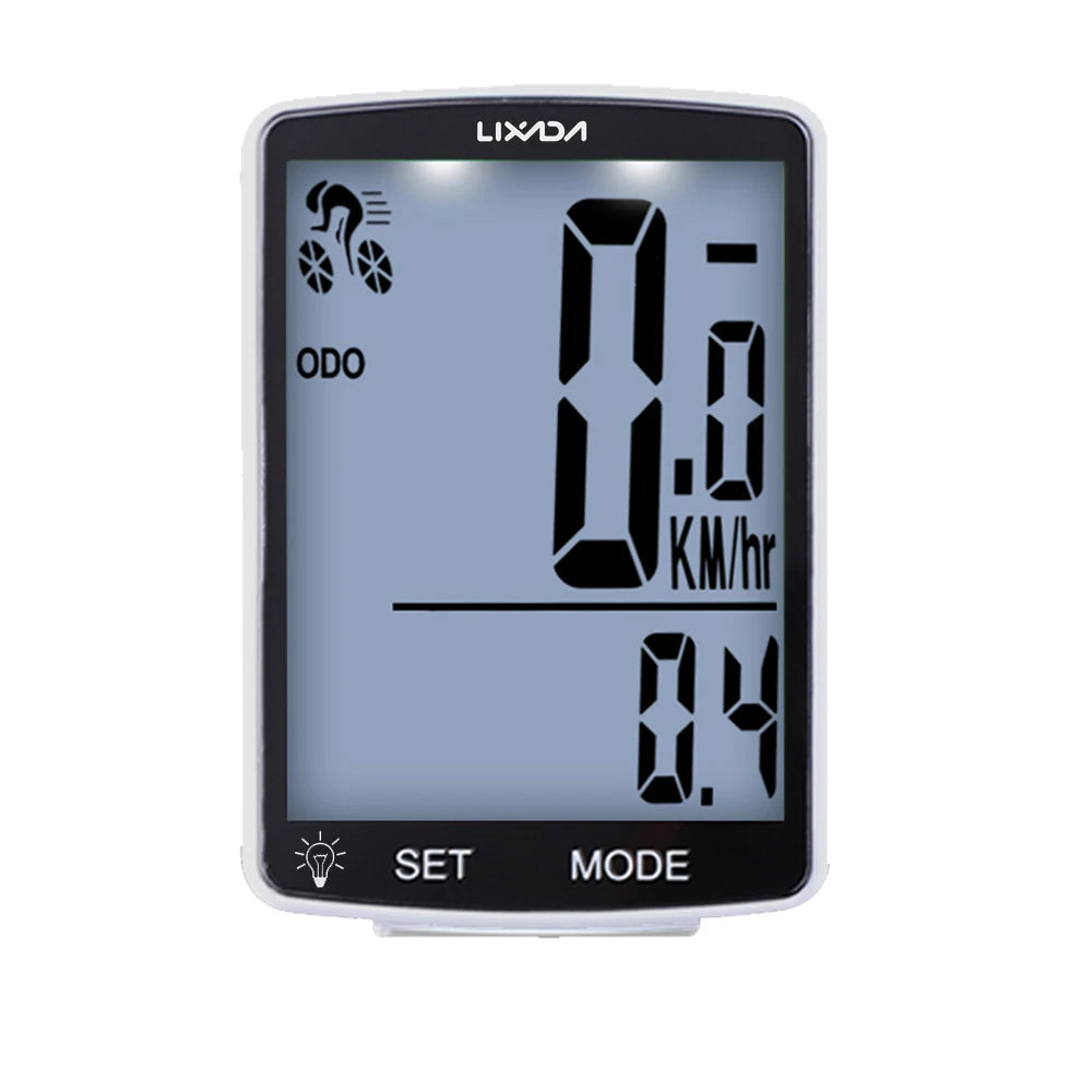 LIXADA IPX6 Waterproof Cycle Measurable Temperature Stopwatch