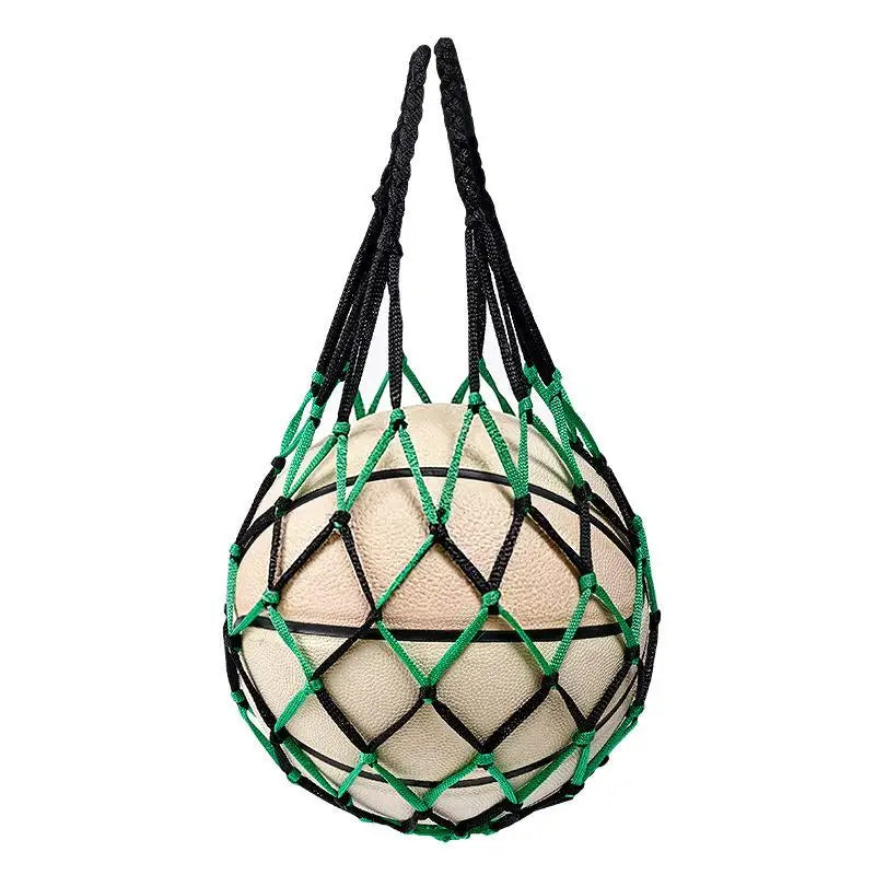 Nylon Mesh Ball Net Bag – Soccer, Basketball & Volleyball