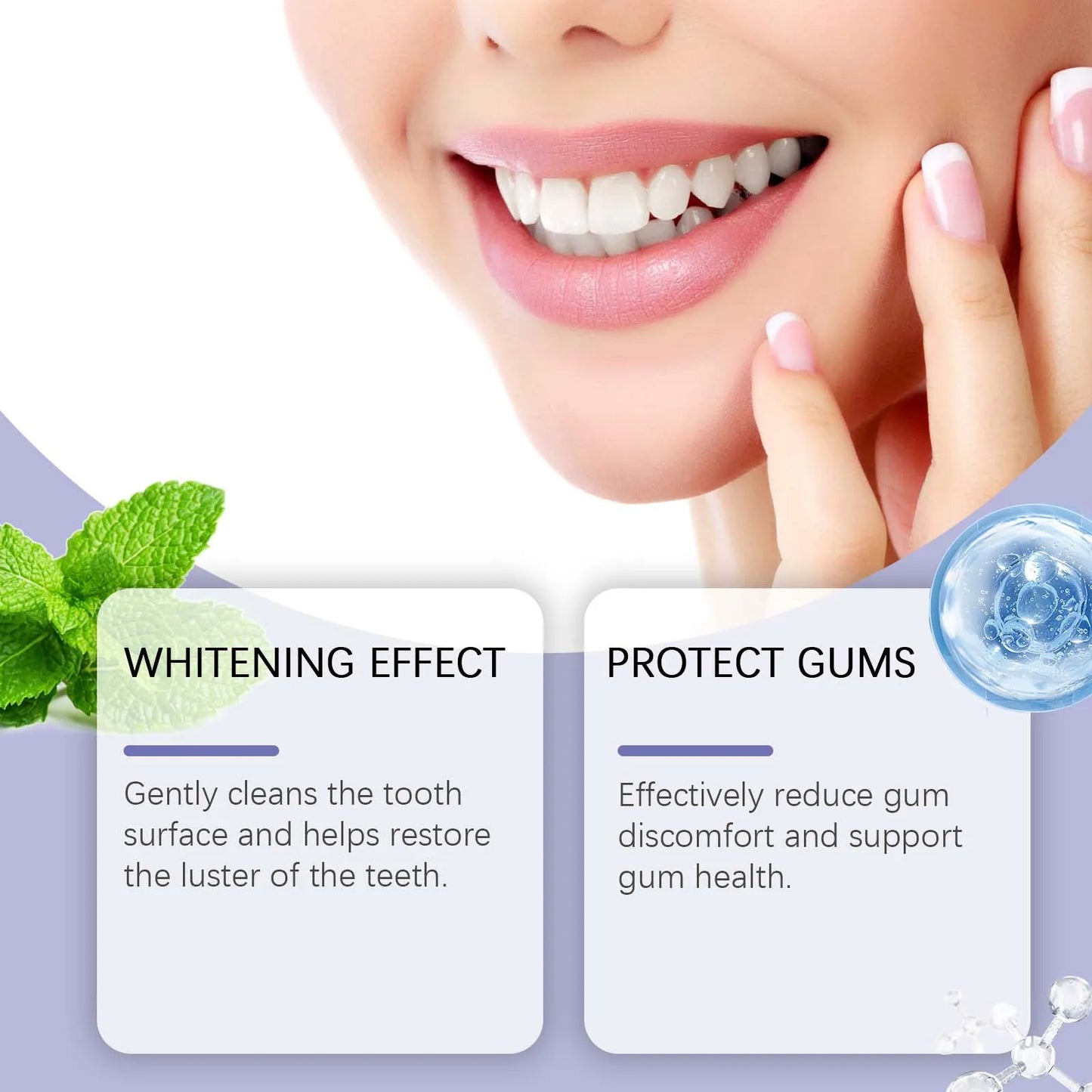Oralhoe Teeth Whitening Powder – Plaque & Stain Removal 50g