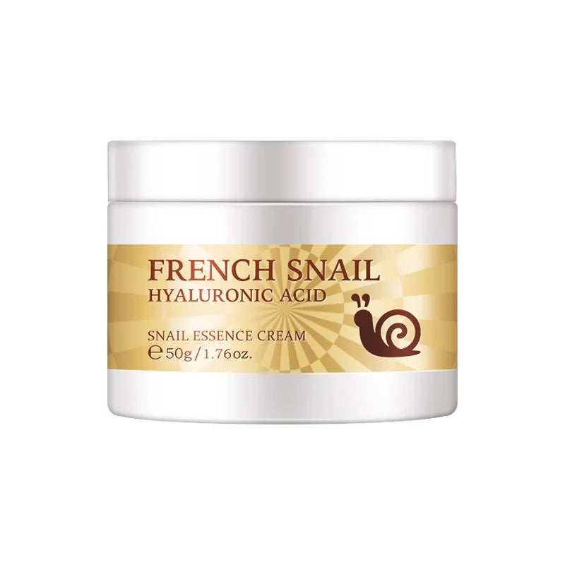 LAIKOU Snail Face Cream Hyaluronic Acid Collagen Moisturizer 50ml