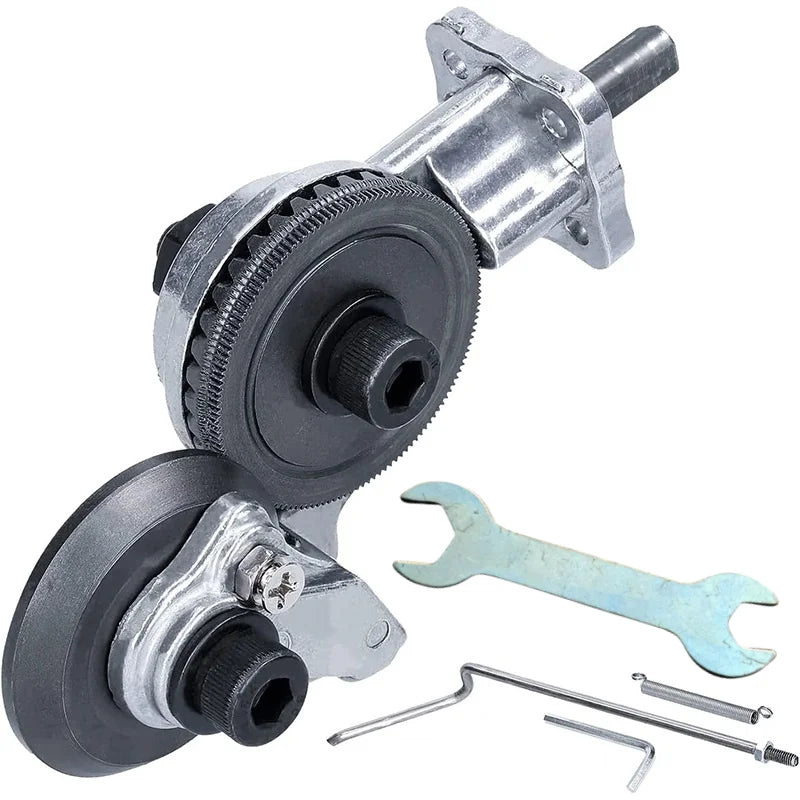 Electric Nibbler Drill Attachment – Metal Sheet Cutter Tool Peaceful Pleasures Health and Wellness 1pc