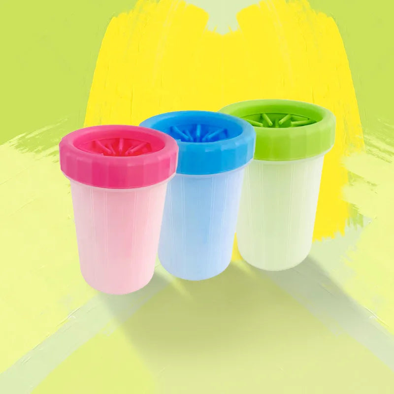 Pet Paw Cleaning Cup – Dog & Cat Foot Washer | S & L Sizes
