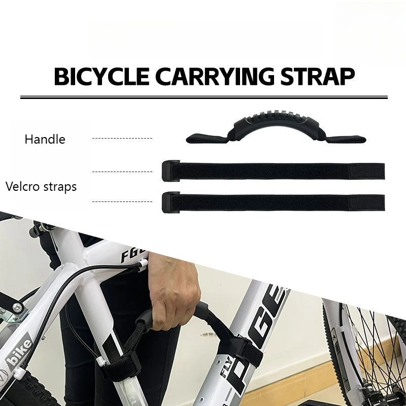 Folding Bike Carrying Strap | Portable Bicycle Auxiliary Handle