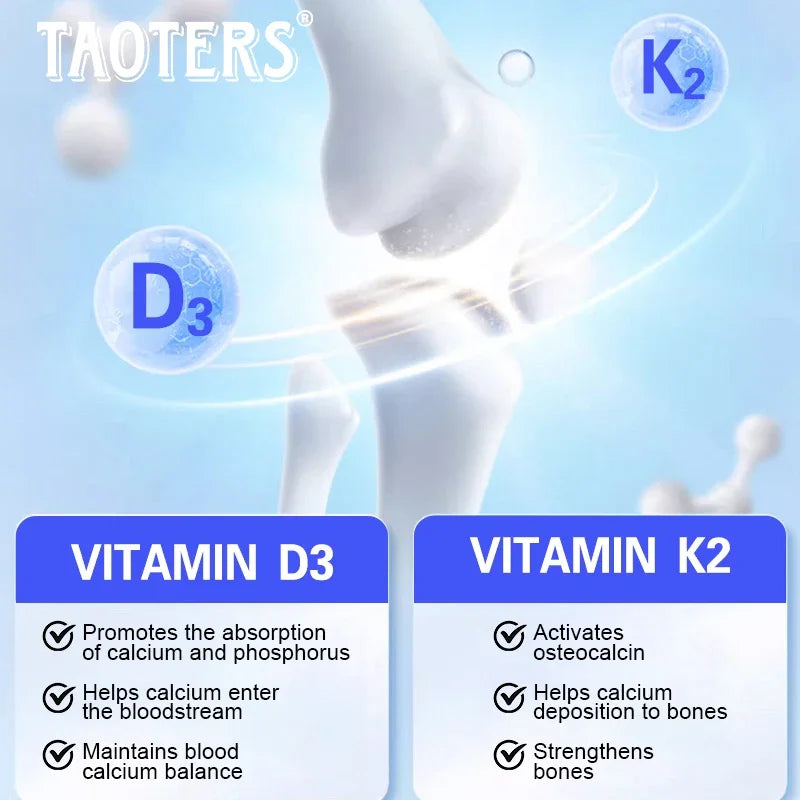 3000 mg Vitamin D3 and K2 Calcium Supplement Peaceful Pleasures Health and Wellness