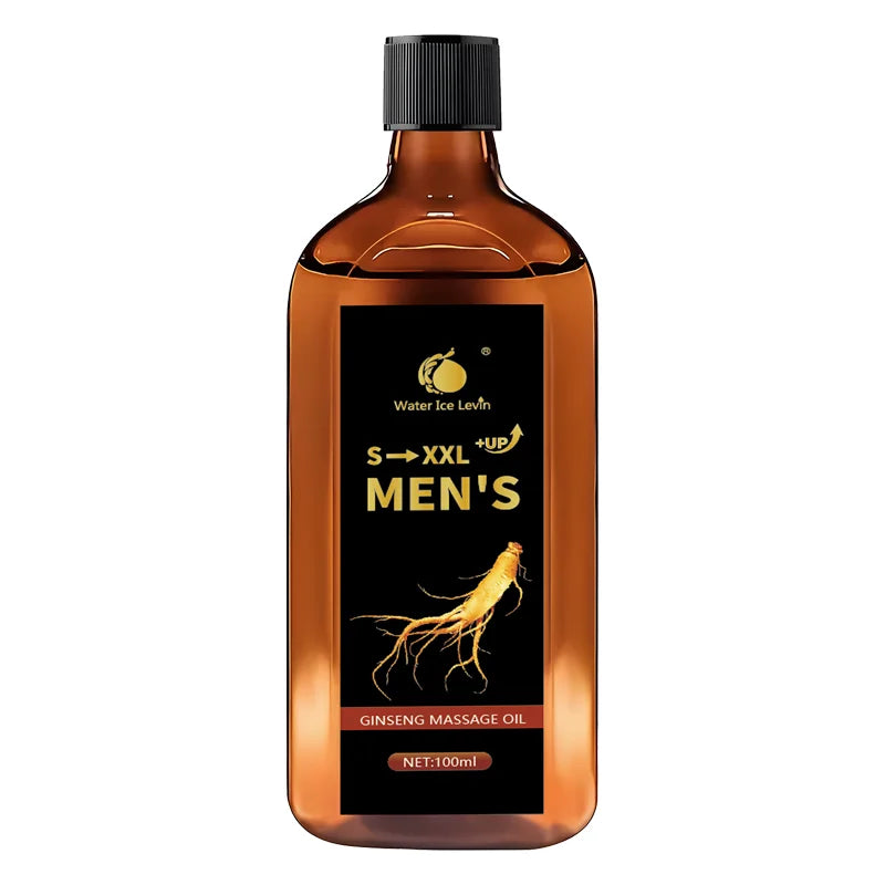 Men's Ginseng & Shea Butter Body Oil – Hydrates & Firms Skin