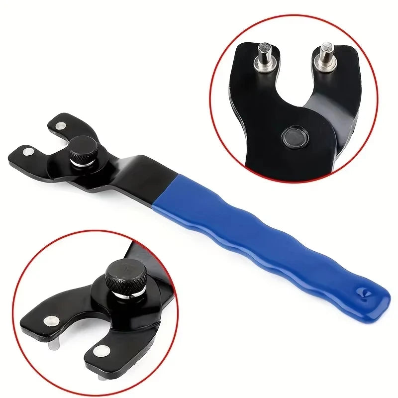 Adjustable Angle Grinder Accessory Wrench Plastic Keylock Handheld