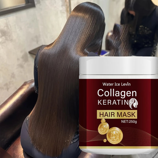 Collagen Keratin Hair Mask with Argan Oil – Nourish & Soften Keratin Hair Mask Peaceful Pleasures Health and Wellness Other