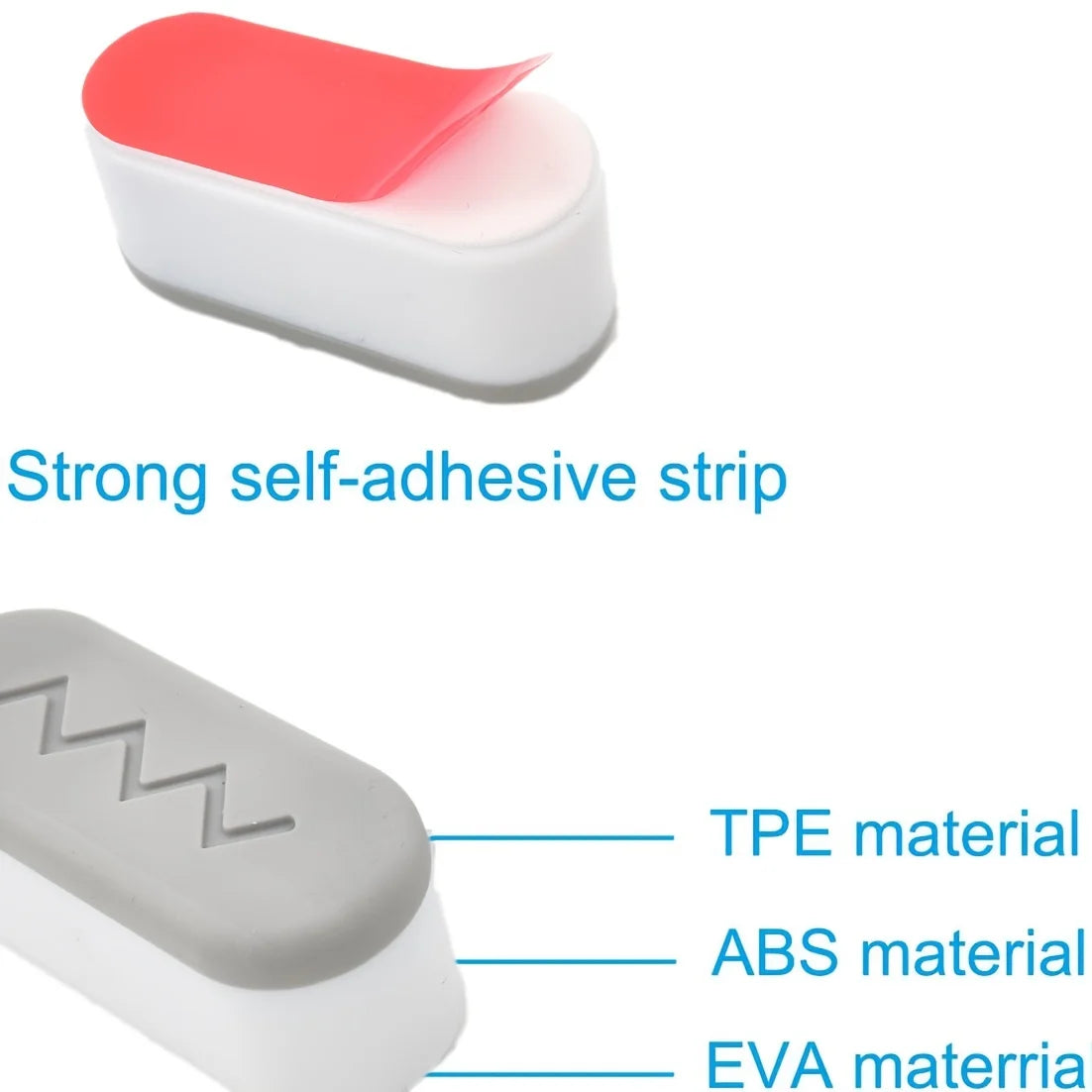 Toilet Seat Bumper Heighten Ring Reduce Gap Silicone Gasket Anti