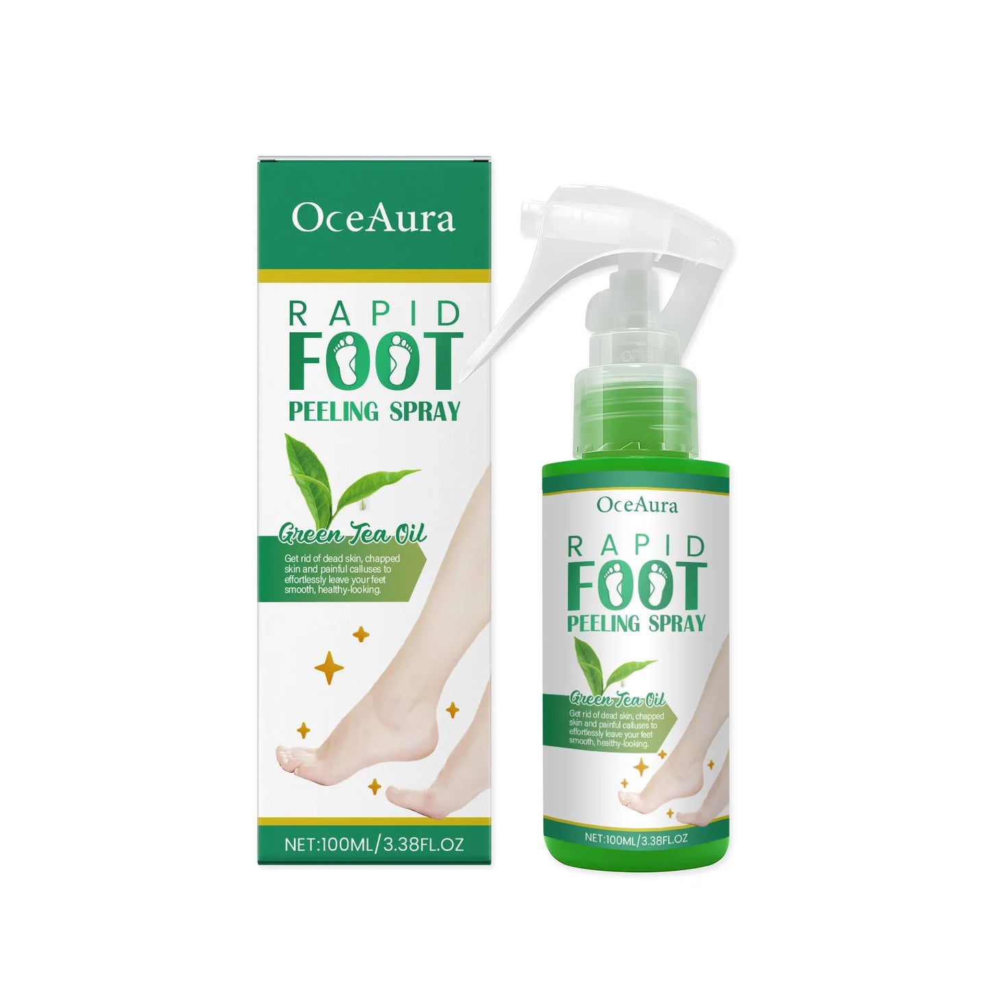 Foot Peeling Spray – Exfoliate & Heal Dry Cracked Heels