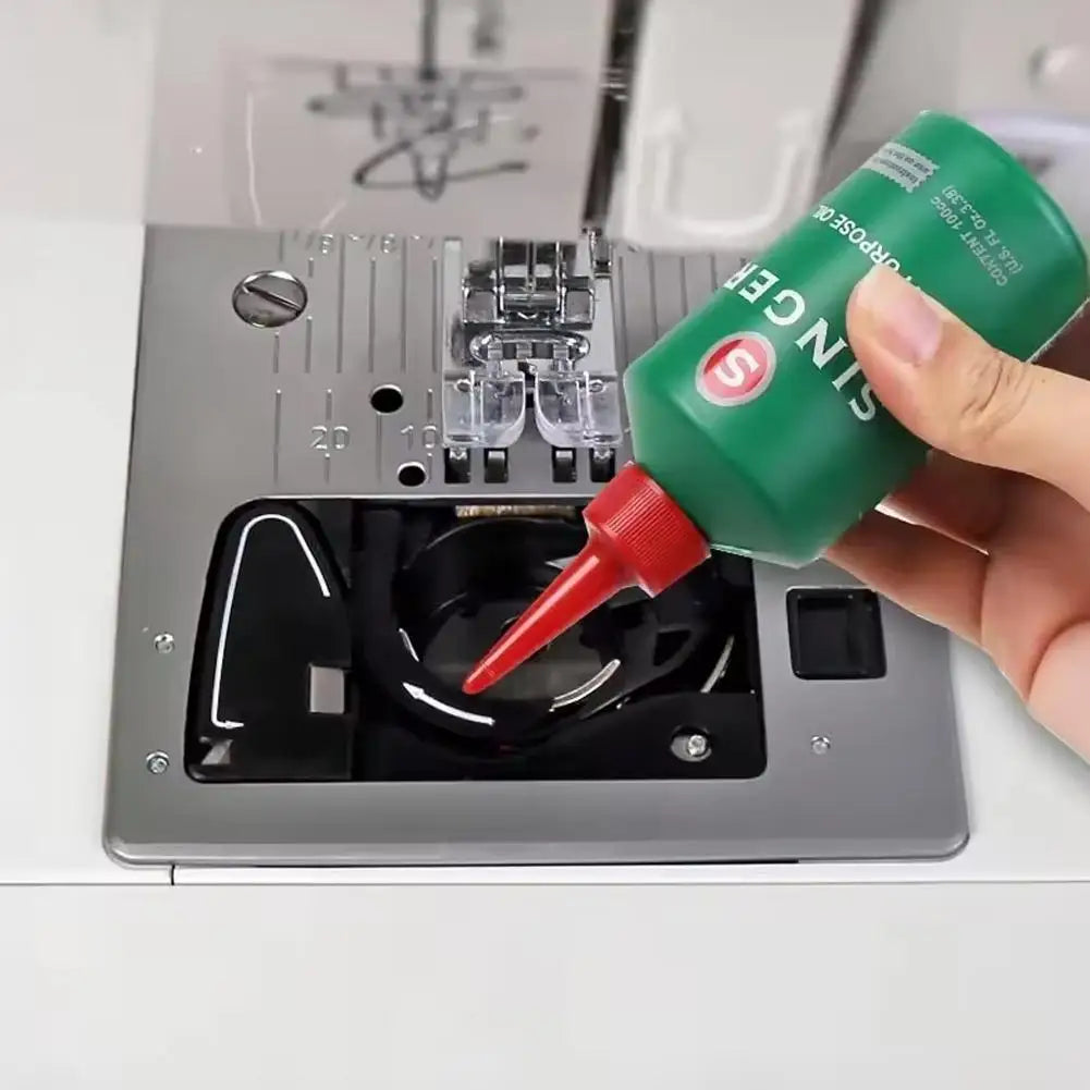 Original Imported Sewing Machine Oil 1PC Multifunctional White Lubricant Odorless Clear Rust Proof Food Grade Industrial Oil Peaceful Pleasures Health and Wellness