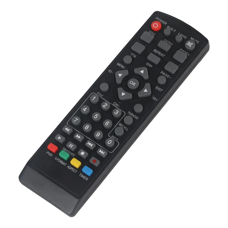 DVB-T2 Remote Control for Smart TV & HDTV Set Top Box