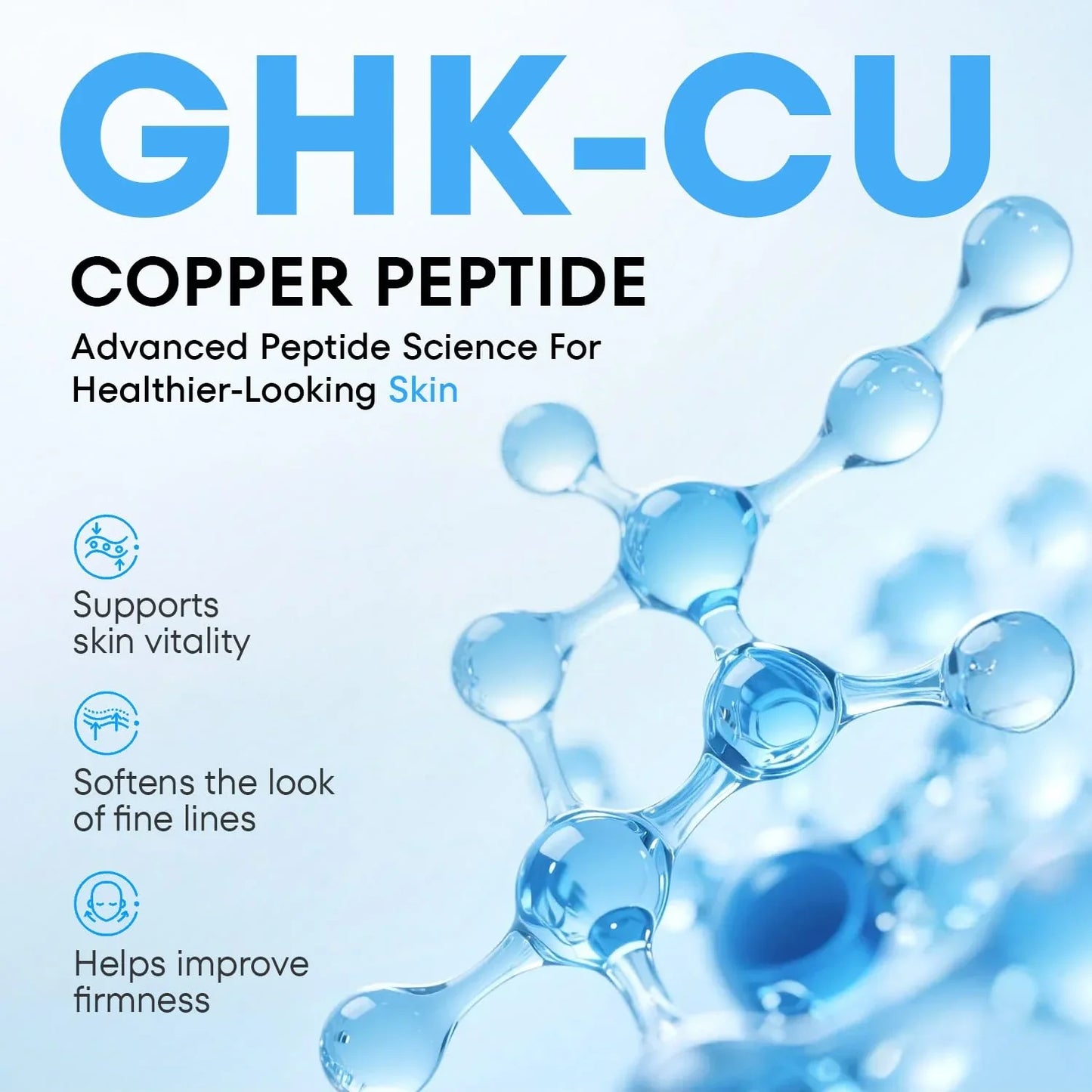 GHK-Cu Copper Peptide Face Cream 60g – Firm & Deep Hydration