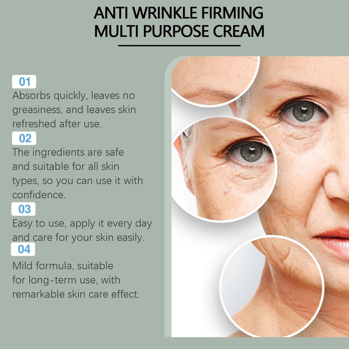 West Month Firming Face Cream | Anti-Wrinkle Moisturizer 100g