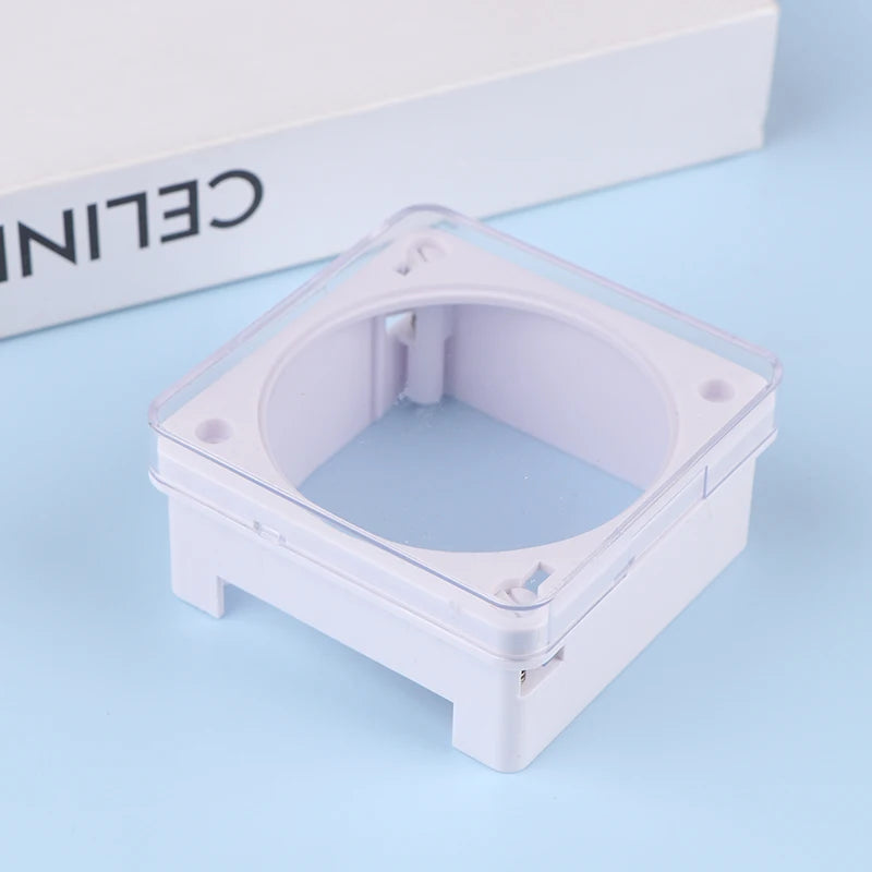New Programmable Time Relay CN101A\CN102A Plastic Waterproof Cover Digital LCD Power Timer Switch Protection Cover Peaceful Pleasures Health and Wellness