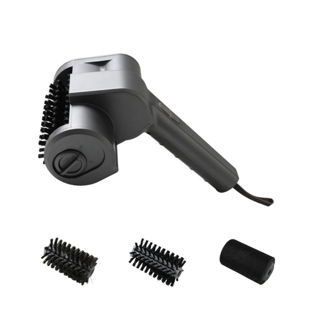 Electric BBQ Grill Cleaning Brush | LED, Rechargeable, 3 Heads