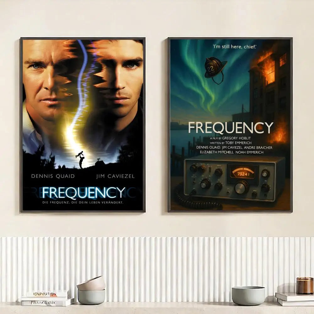 Movie Frequency Poster – HD Self-Adhesive Waterproof Wall Art Wall Art Poster Peaceful Pleasures Health and Wellness
