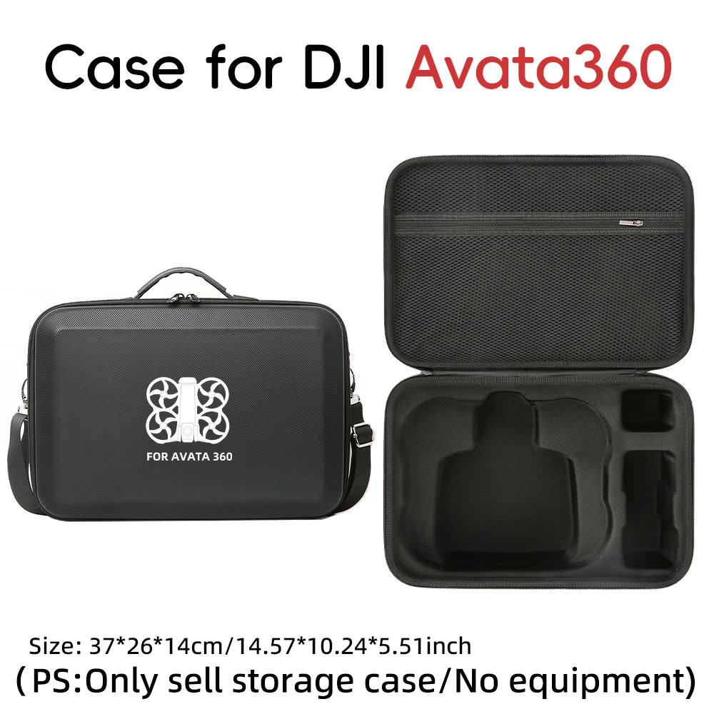 For DJI Avata 360 For RC2 Carrying Case And Charging Hub Carrying Case Comes With Shoulder Strap For Easy Portability Peaceful Pleasures Health and Wellness B with a pattern
