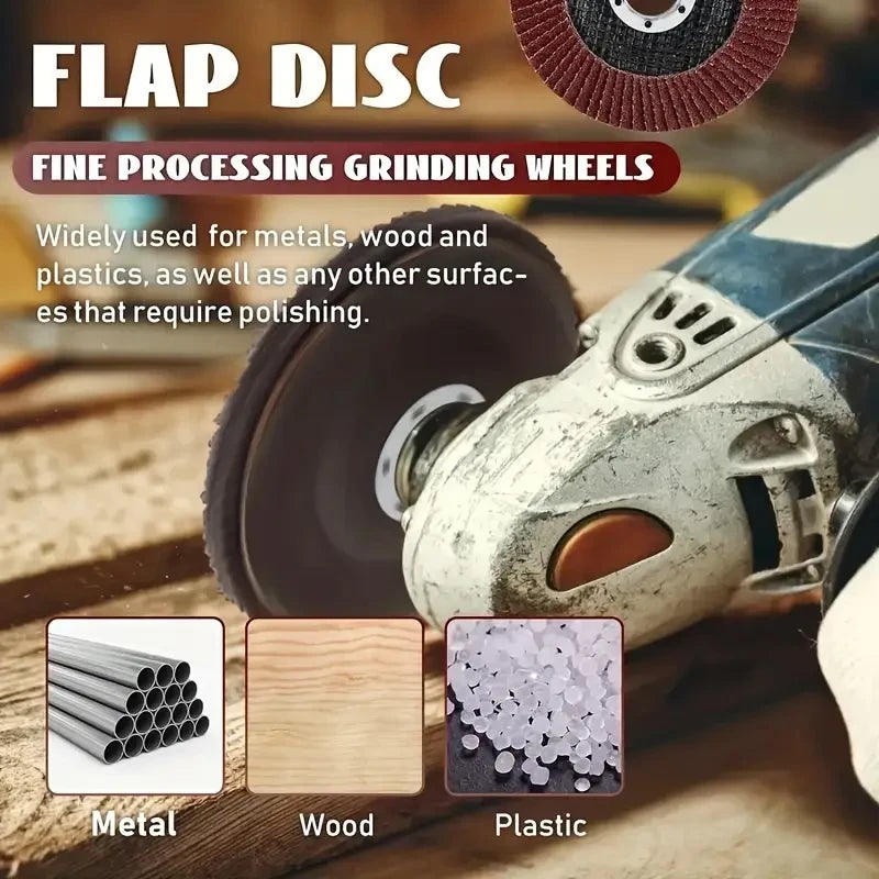 Zirconia Wing Blade 40-120 Grinding Wheel 7 8 Hole Disc Wood