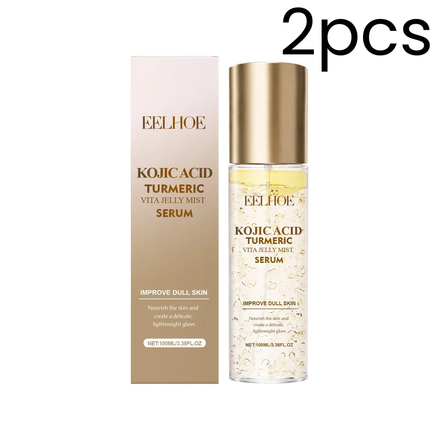 Eelhoe Kojic Acid Turmeric Face Mist Serum 100ml | Deep Hydration