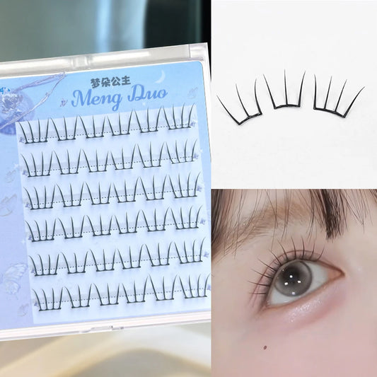 Korean Idol DIY Lashes Extension Cute Cat Paw False Eyelashes Natural Make Up Large Capacity DIY Lash Cluster Peaceful Pleasures Health and Wellness